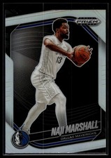 2024-25 Panini Prizm Black #128 Naji Marshall Silver Prizms