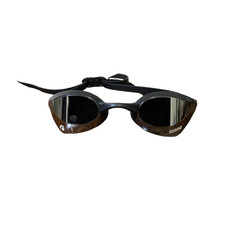 Arena Cobra Ultra Swipe Competitive Swimming Goggles Sliver/Black Mirrored