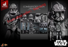 Hot Toys MMS734 Star Wars 1/6 Scale Commander Cody Chrome Version Action Figure