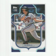 Cal Ripken Jr 2023 Topps X J-rod 57 Baltimore Orioles Hof Baseball Card Cal Ripken Jr 2023 Topps X J-rod 57 Baltimore Orioles Hof Baseball Card