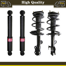 Front Complete Struts 2 Rear Shocks For 2006-2012 Toyota Rav4 2.4l 2.5l