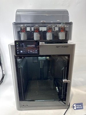 Bambu Lab X2D Combo 3D Printer Gray Wi-Fi Built-in Camera FDM X2D Combo