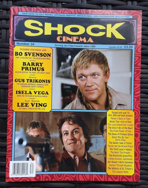 SHOCK CINEMA Magazine: #34 2008 - Bo Svenson, Barry Primus, Isela Vega