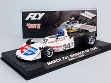 Slot Car Fly A2048 - March 761 Ford #34 Grand Prix Monaco GP 1976 Hans-J. Stuck