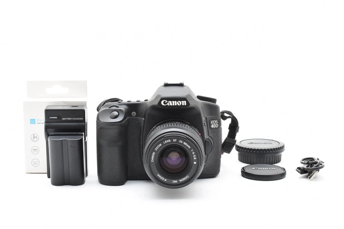 Ex+2]Canon EOS 40D & EF-S 35-80mm f/4-5.6 III DSLR Camera Lens
