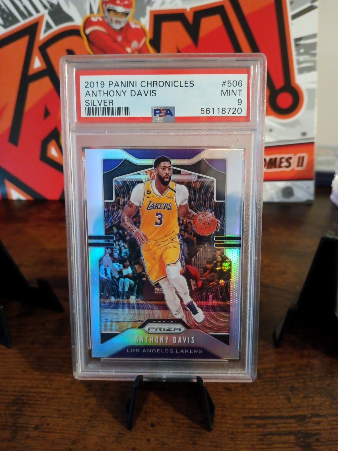2019-20 Panini Chronicles - Prizm Update Anthony Davis #506 Silver