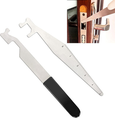 Türöffnung-Set 2er mit Hebel-Werkzeugen für Schloss Bypass und Lockpicking