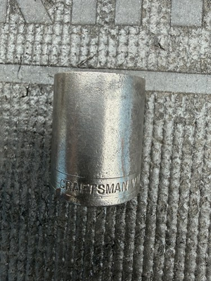 #ad Holy Grail Sears Craftsman USA 7 8” Vanadium Socket 1 2” Drive Rare $300.00