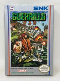 NES Nintendo - Guerilla War - CIB Complete in Box / Tested (SNK, 1989)