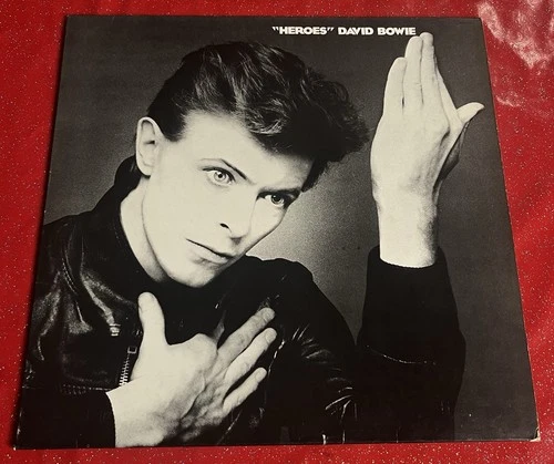 David Bowie. Heroes LP. Germany. 1977. 1st Press. PL 42372. Helden. Excellent.