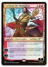 Sarkhan the Masterless (Stained Glass) #514 (Foil) LP Secret Lair Drop Magic MTG