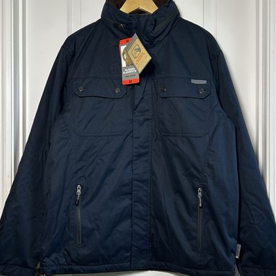 Rugged Elements Navy Blue Insulated Trek Jacket Gorpcore Outdoor Ready Style