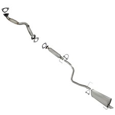 Stainless Steel Exhaust System Kit fits: 2012-2016 Chevrolet Sonic 1.4L 1.8L