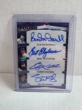 2025 Leaf Signature Series Fours Cleveland Indians Guardians 1/1 auto blyleven