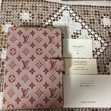 Louis Vuitton Agenda Pm Canvas Monogram Mini Pink Out Of Print Notebook