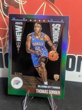 2025-26 Topps Basketball Thomas Sorber New School RC Green Rainbow Foil /99🔥
