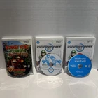 Nintendo Wii Game Bundle 3 Games All No Manuals Used