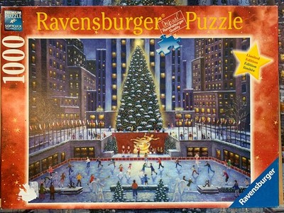Ravensburger 1000 Piece Jigsaw Puzzle NYC Christmas Limited Edition