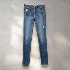 Abercrombie  Fitch Super Skinny Ankle High Rise Jeans Womens 6R Medium Wash Y2K