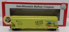 InterMountain H1069L HO BLMR Grain Train ACF 4650 Covered Hopper #1009 MT/Box