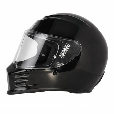 Simpson Speed 06 schwarz glanz Gr. S Integralhelm Motorradhelm Fighterhelm