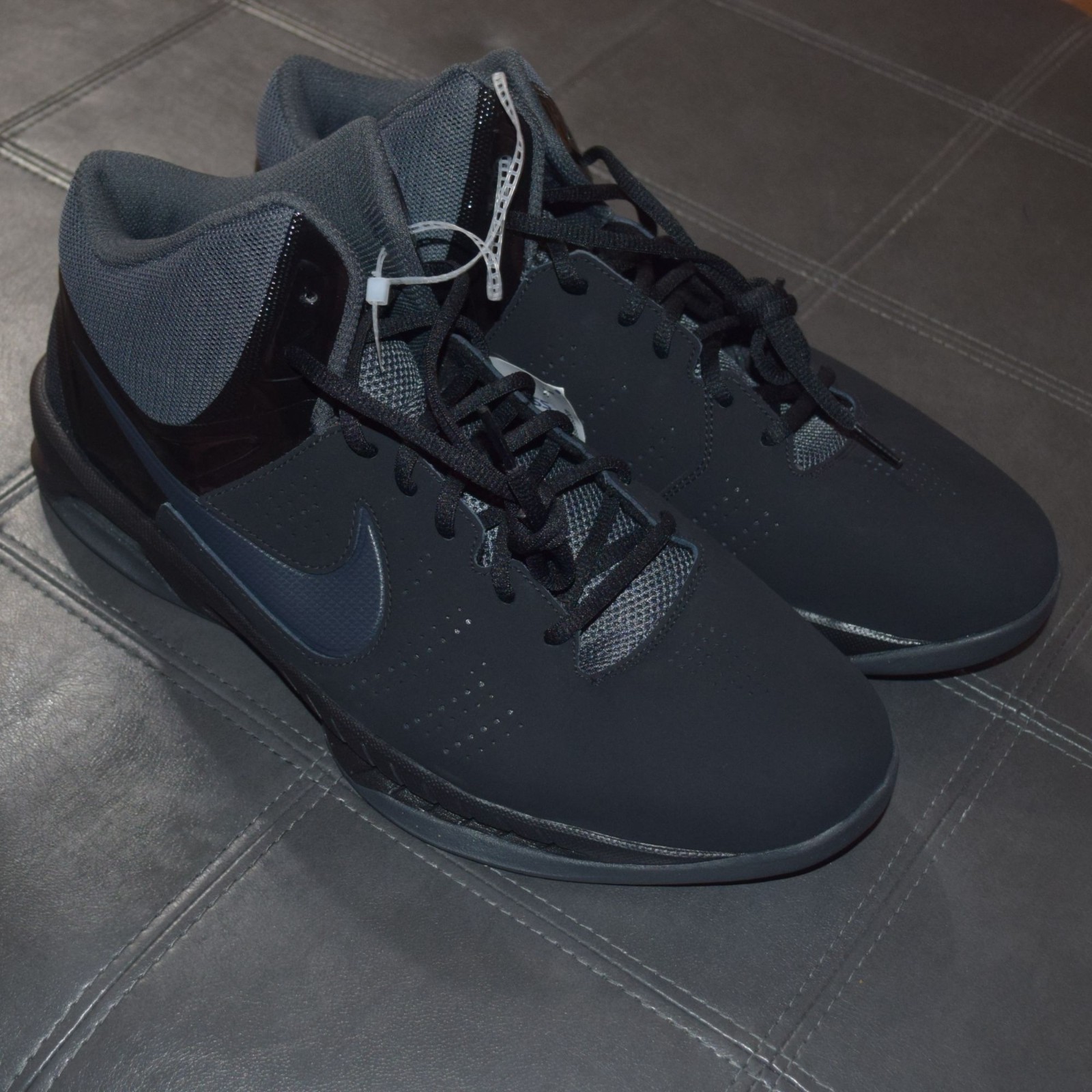 NEW Nike Air Visi PRO VI NBK Mens Sz 14 Black Basketball Shoes Training Sneakers