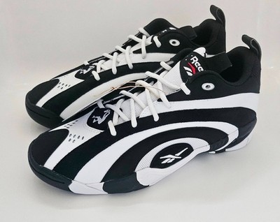 No Box - Reebok Shaqnosis LOW Black White - US10 - UK9 - EU43 - SHOES ONLY
