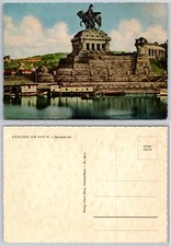 Continental Koblenz Am Rhein Monument Postcard