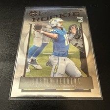 2020 Panini Legacy Justin Herbert RC Silver Refractor 