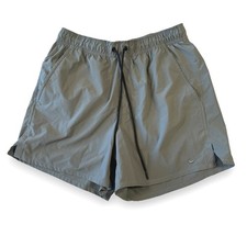 Nike Dri-FIT Men's Athletic Shorts Gray Size Medium