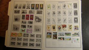 Stampsweis Norfolk Isl collection on Harris pages est 103 Stamps to '88