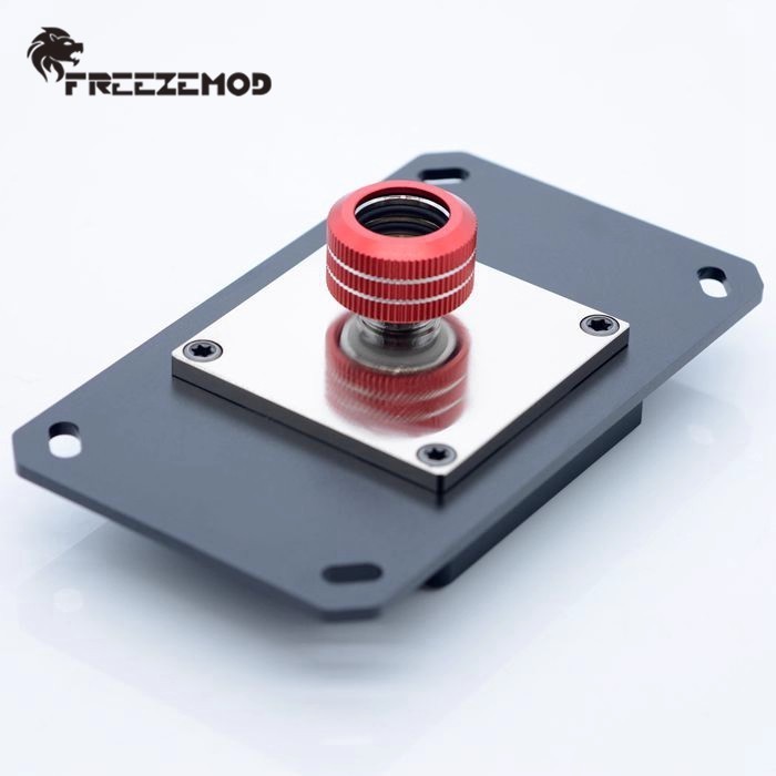FreezeMod CPU Water Block for AMD RYZEN 3 5 7 9 AM4 AM5 Waterblock Black POM