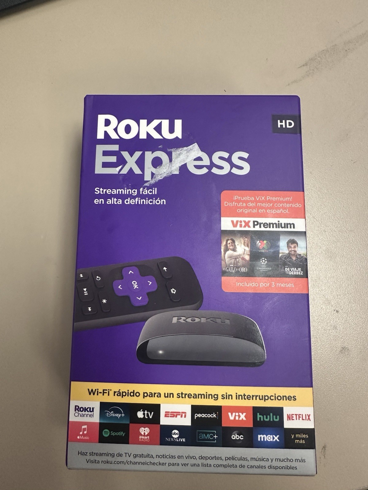 Roku Express HD Streaming Device Sealed