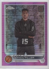 2022 Chrome OTE Overtime Elite Pink Prism Refractor /150 Bryson Tiller #61 1pe9