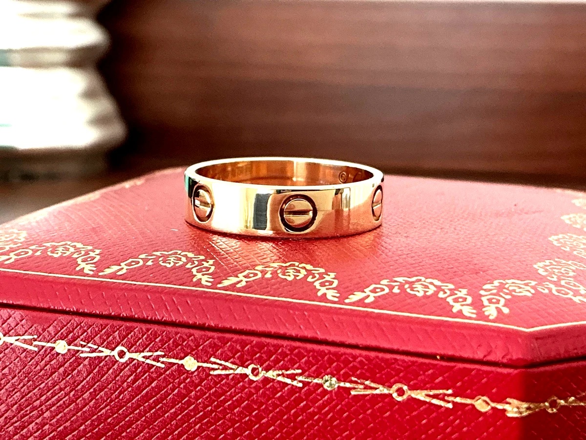 Cartier Yellow Gold Band Fine Rings without Stones for sale | eBay