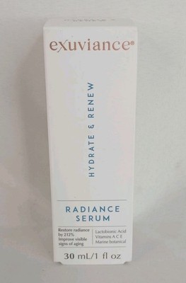 NIB Exuviance Radiance Serum - Hydrate & Renew 1oz