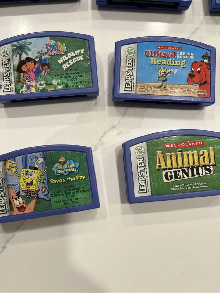 LOTE de 20 cartuchos de juego de aprendizaje LeapFrog Leapster Foto 4 de 4