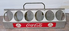 RARE 1950's COCA-COLA Aluminum 12 Bottle CARRIER.....L@@K!
