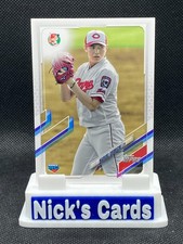 2021 Topps NPB #189 Haruki Ohmichi RC Hiroshima Toyo Carp