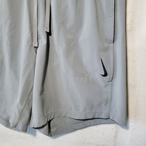 Nike Shorts Mens XL Gray Dri-Fit Standard Fit Athletic Lightweight Training Gym - Picture 3 of 12