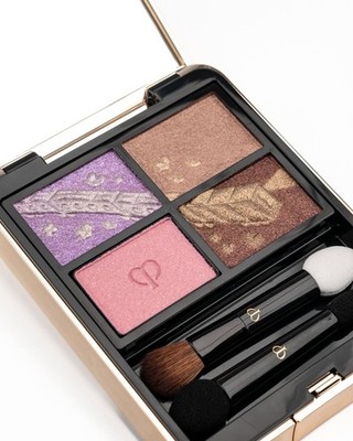 Cle de Peau Holiday 2025 Eye Color Quad 504/505 Pastel Tea Jeweled