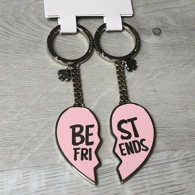 Kate Spade x Betty And Veronica BFF Best friend Key Archie Comics Charm Heart