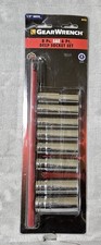 GearWrench 8 Piece 1/2 Drive SAE Deep Socket ...