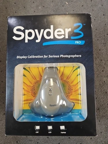 Datacolor SPYDER 3 Pro Computer Monitor Display Calibration for Photography