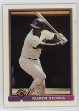 1991 Bowman Ruben Sierra #283 0kz8