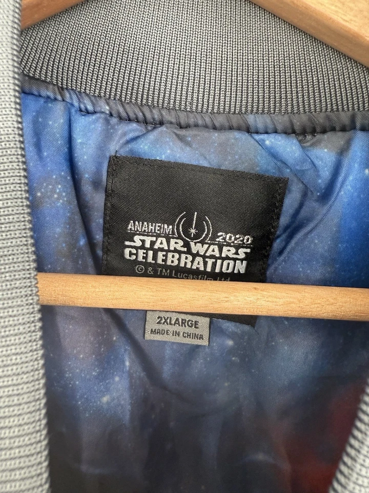 Star Wars Empire Strikes Back 40 Aniversario Chaqueta Abrigo Darth Vader XXL Foto 3 de 4