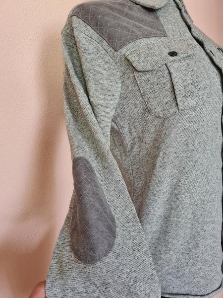 Men Armani Exchange Shirt Silver 36 / S / 44