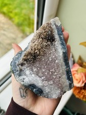 Amethyst Crystal Cluster Geode 490grams Freestanding Raw Natural Purple Amethyst