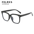 Square Anti Blue Light Myopia Nearsighted Glasses For Mens Womens Retro Glasses
