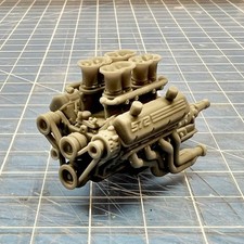 Chevy 572 Engine W Air Intake Manifold Shorttall Stacks 125
